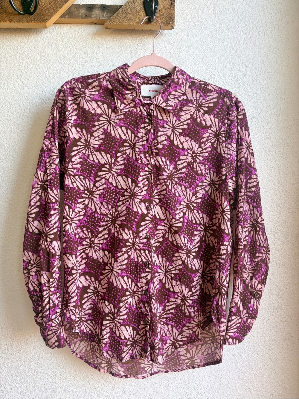 Xirena Beau Shirt Mulberry Petal XS